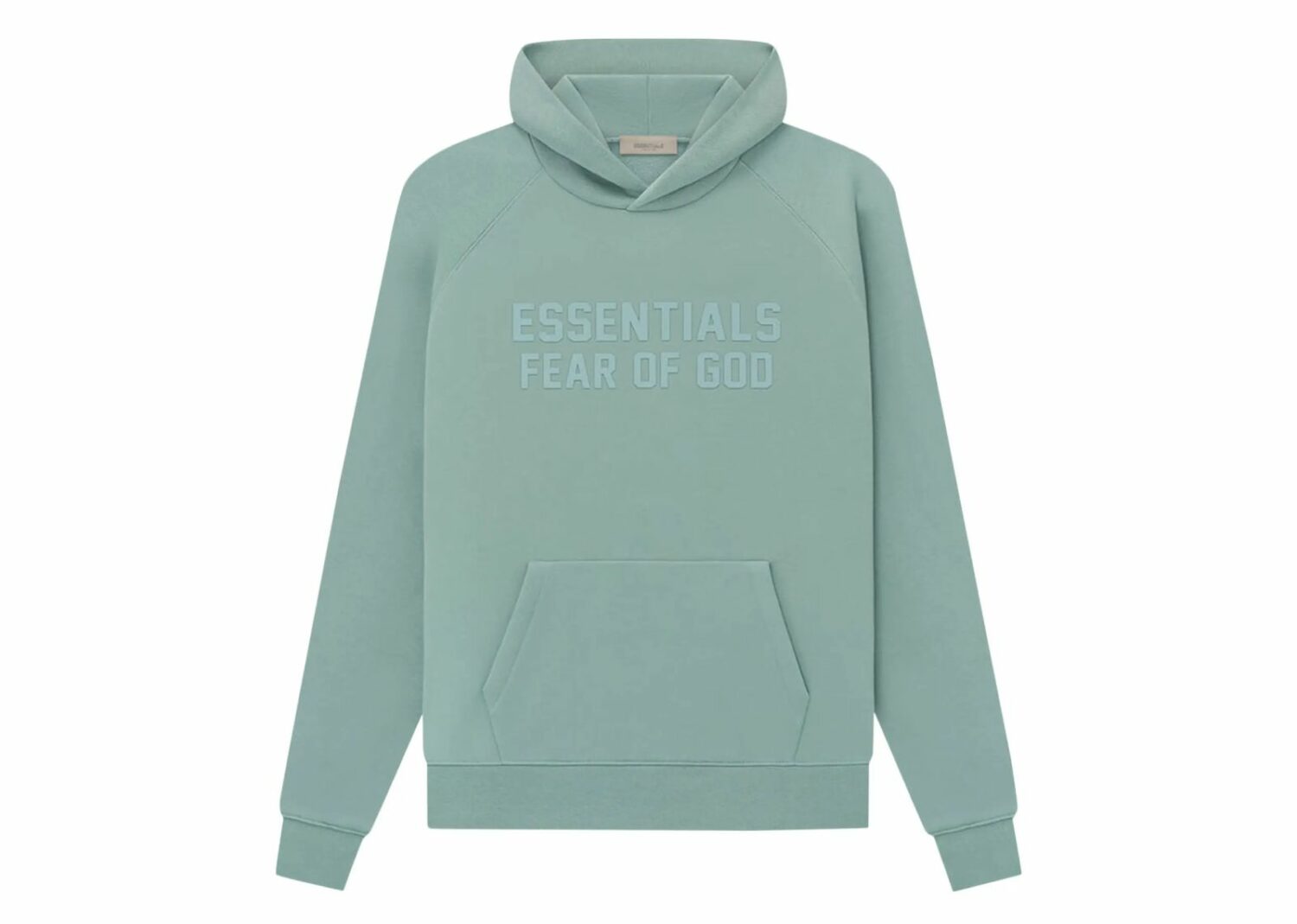 fear of god essentials hoodie sycamore