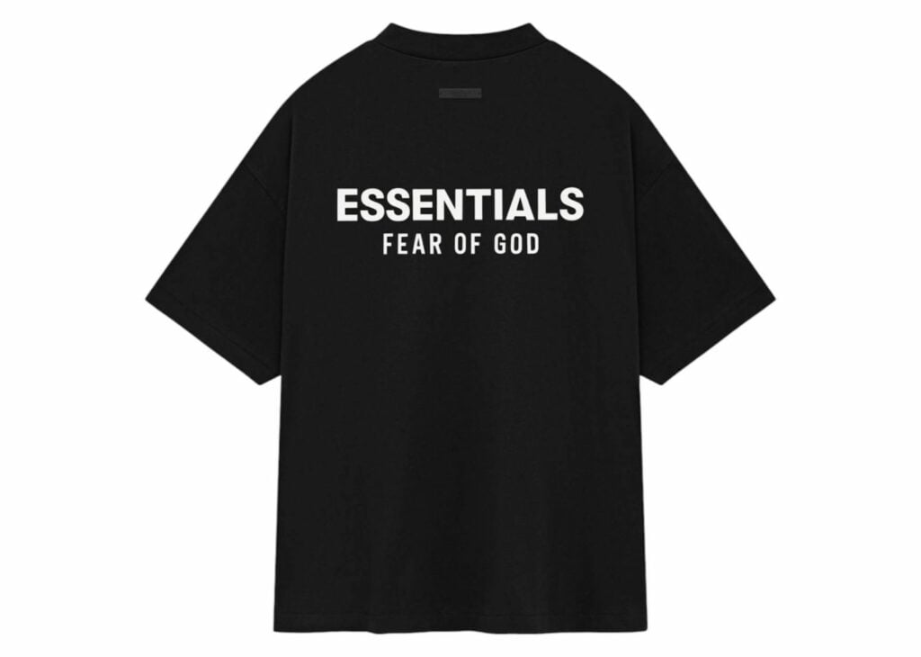 Fear of God Essentials Jersey Crewneck T-Shirt Black