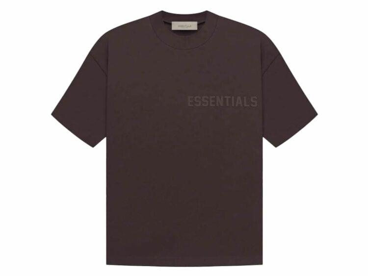 fear of god essentials ss tee plum