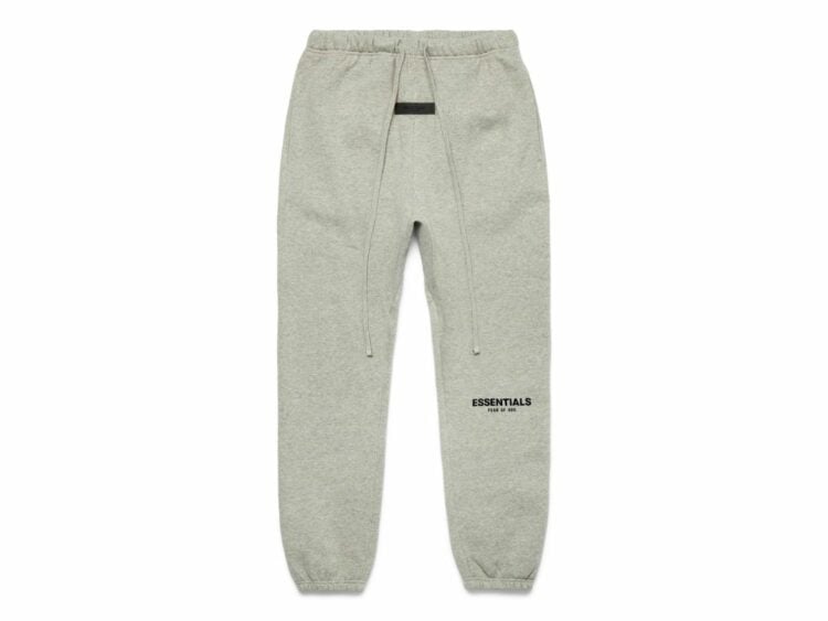 fear of god essentials sweatpants (ss22) dark oatmeal