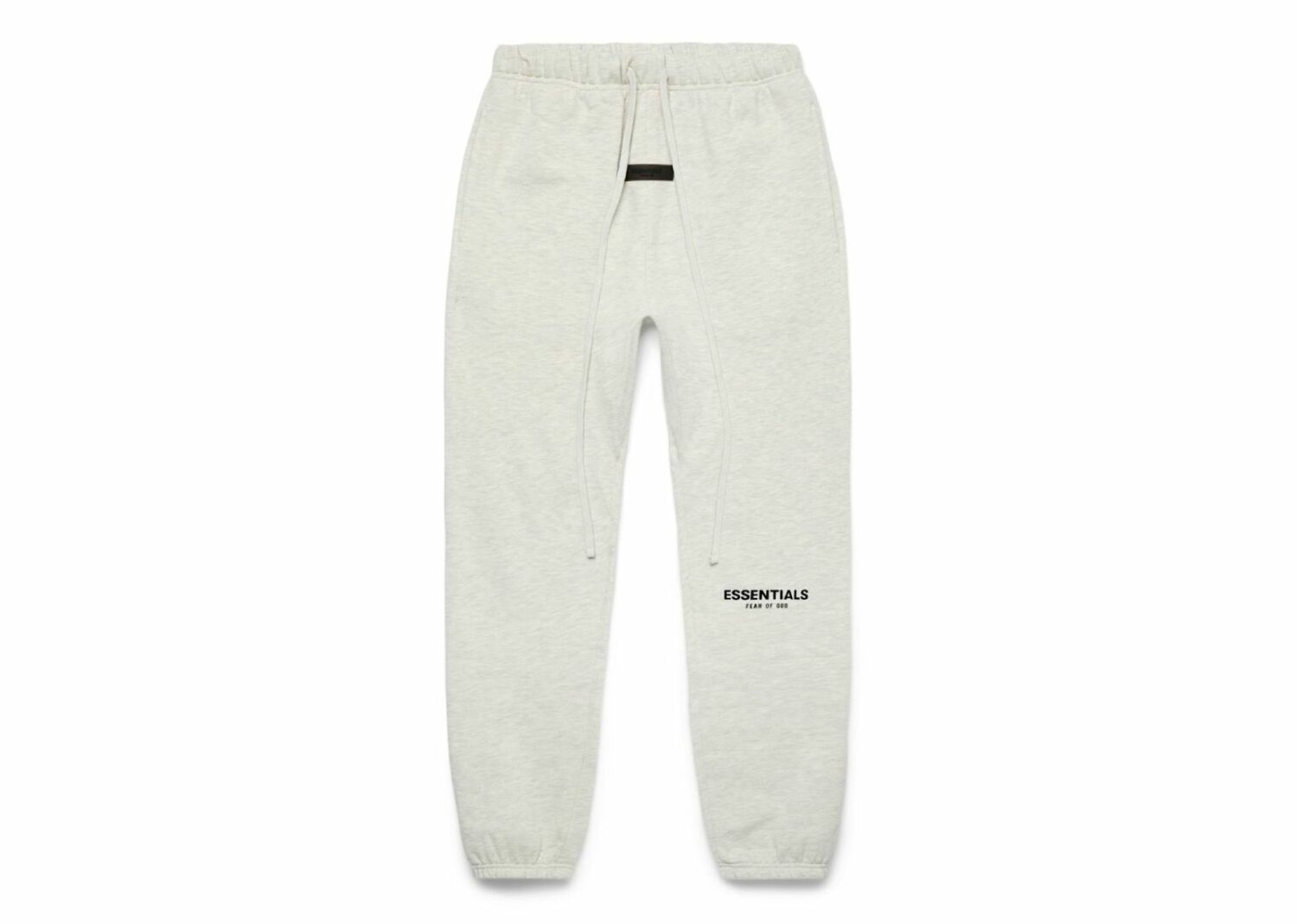 fear of god essentials sweatpants (ss22) light oatmeal
