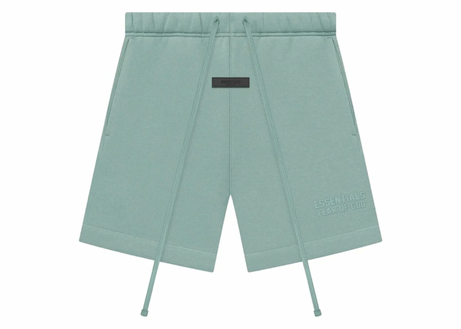 fear of god essentials sweatshort sycamore