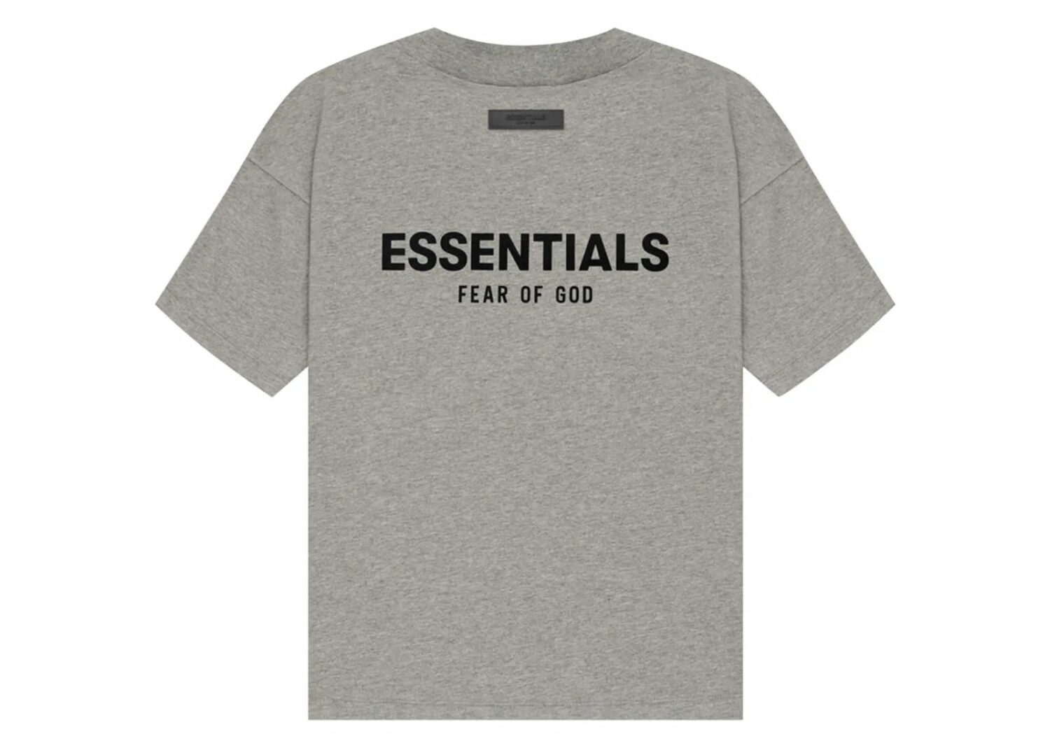 fear of god essentials t shirt (ss22) dark oatmeal2