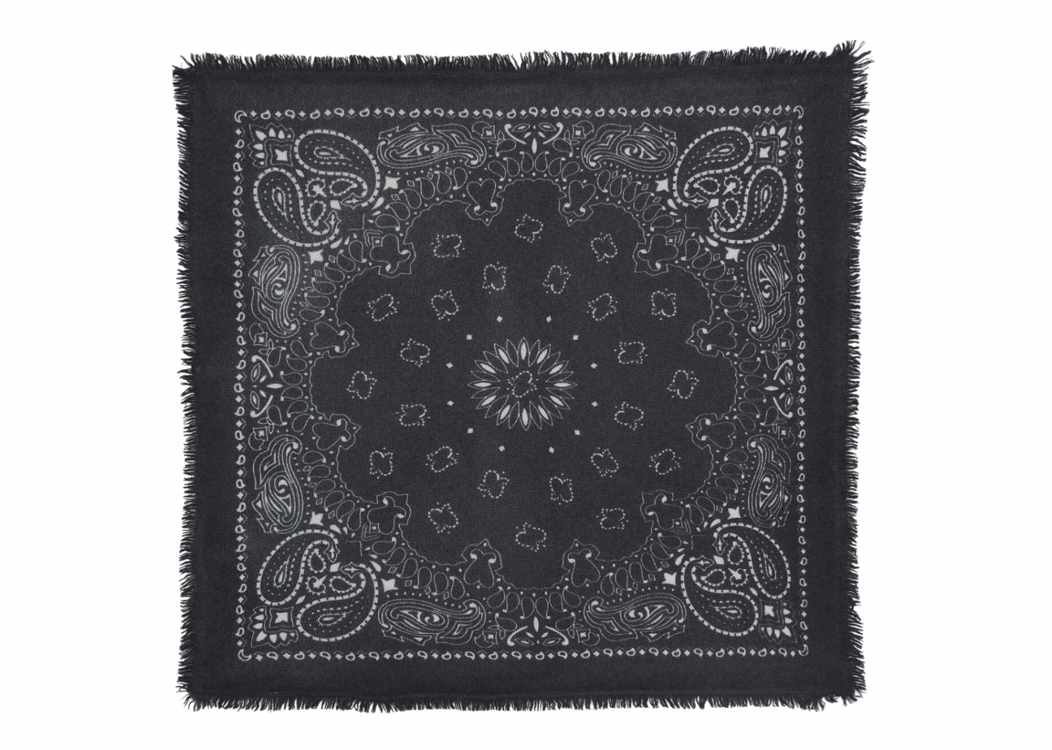 kujten small cashmere bandana hachi black
