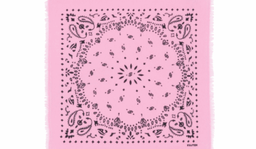 Kujten Small Cashmere Bandana Hachi Bubblegum Pink