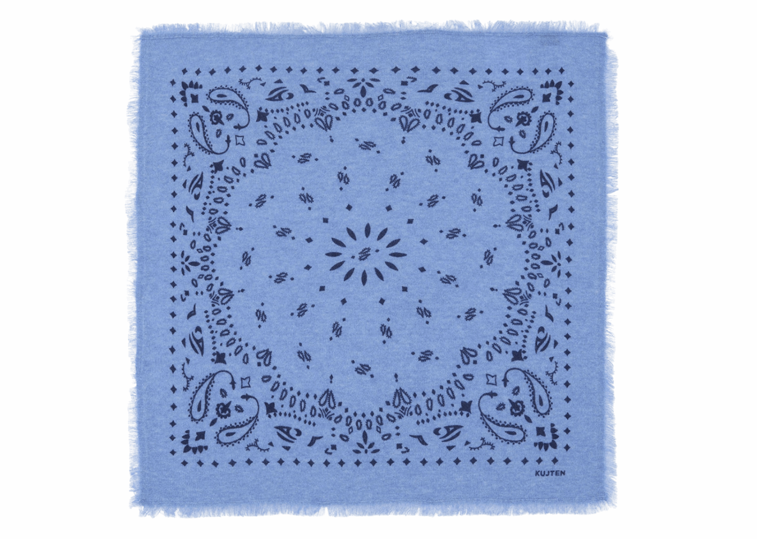 kujten small cashmere bandana hachi denim jeans