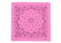 Kujten Small Cashmere Bandana Hachi Lotus Pink