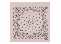 Kujten Small Cashmere Bandana Hachi Pastel Pink