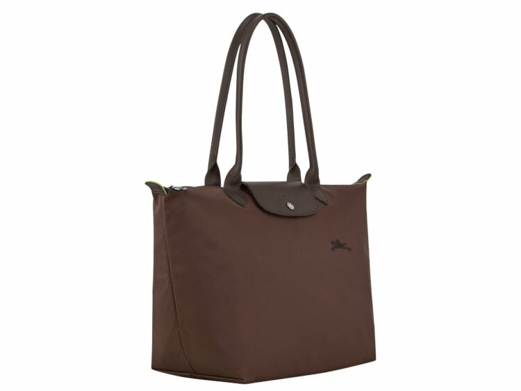 Longchamp Le Pliage Green Large Tote Bag Mocha