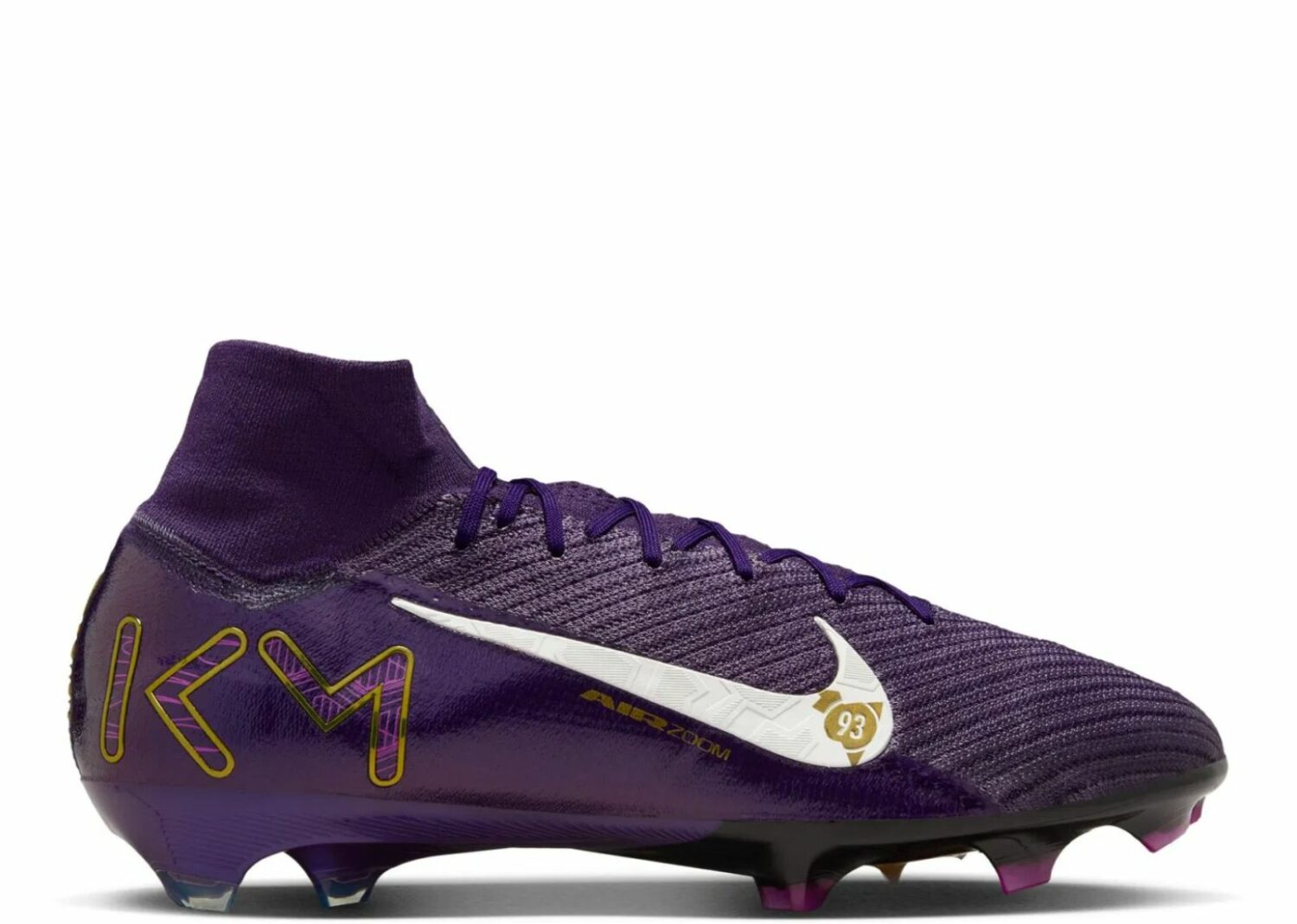 nike zoom mercurial superfly 10 elite fg kylian mbappé grand purple