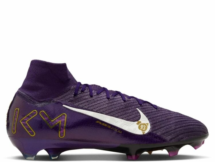nike zoom mercurial superfly 10 elite fg kylian mbappé grand purple