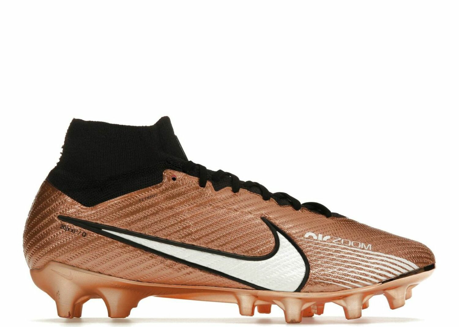 nike zoom mercurial superfly 9 elite ag pro metallic copper