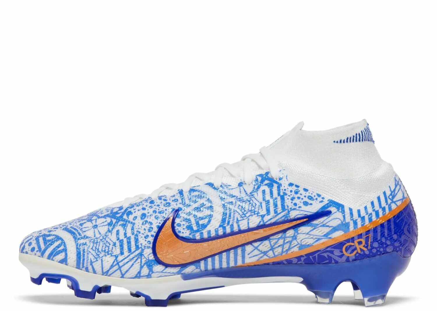 nike zoom mercurial superfly 9 elite cr7 fg azulejo5
