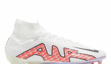 Nike Zoom Mercurial Superfly 9 Elite FG White Bright Crimson