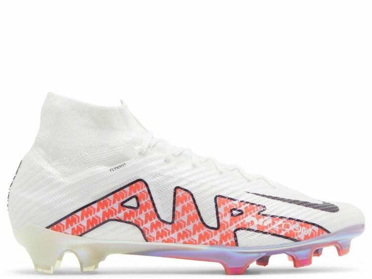 nike zoom mercurial superfly 9 elite fg white bright crimson