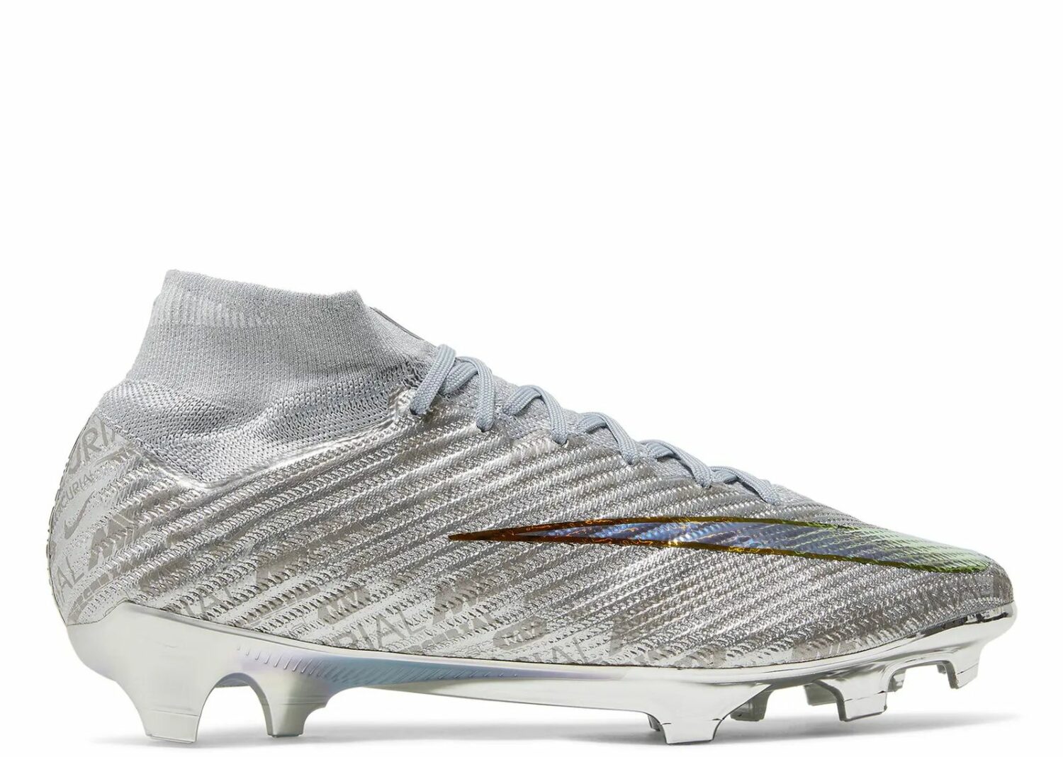 nike zoom mercurial superfly 9 elite xxv se fg metallic silver