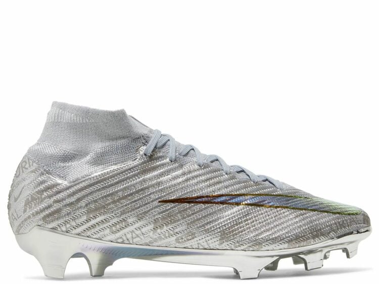nike zoom mercurial superfly 9 elite xxv se fg metallic silver