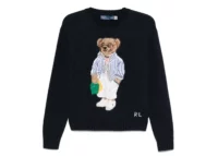 Polo Ralph Lauren Polo Bear Cotton Sweater Midnight Blue