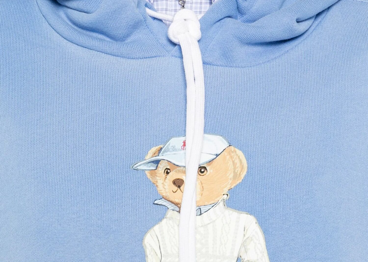 polo ralph lauren polo bear fleece hoodie cornflower blue3