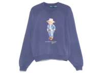 Polo Ralph Lauren Polo Bear Motif Sweatshirt Navy Blue
