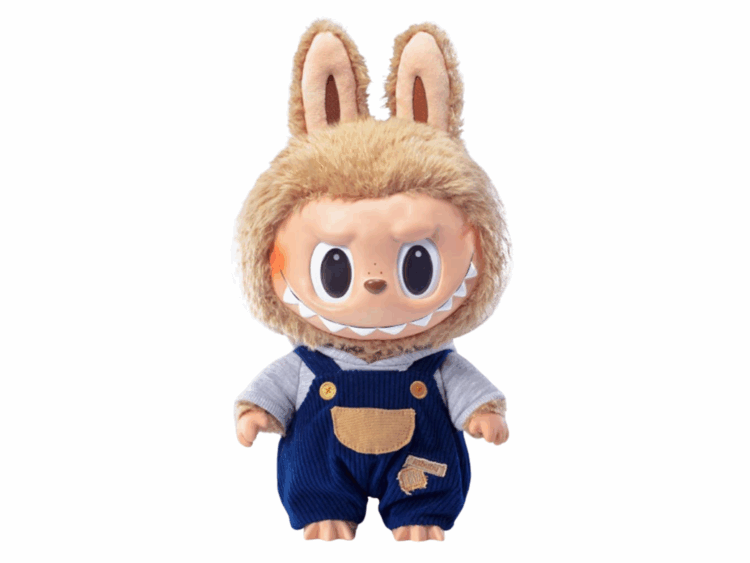 pop mart labubu time to chill vinyl plush doll