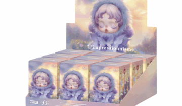 Pop Mart Limpressionnisme SKULLPANDA Series Plush Doll Sealed Case (9 Blind Box)