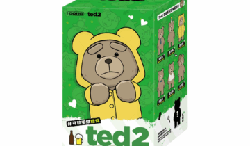 Pop Mart Ted2 Teddy Bear Action Plush Pendant Series Single Blind Box
