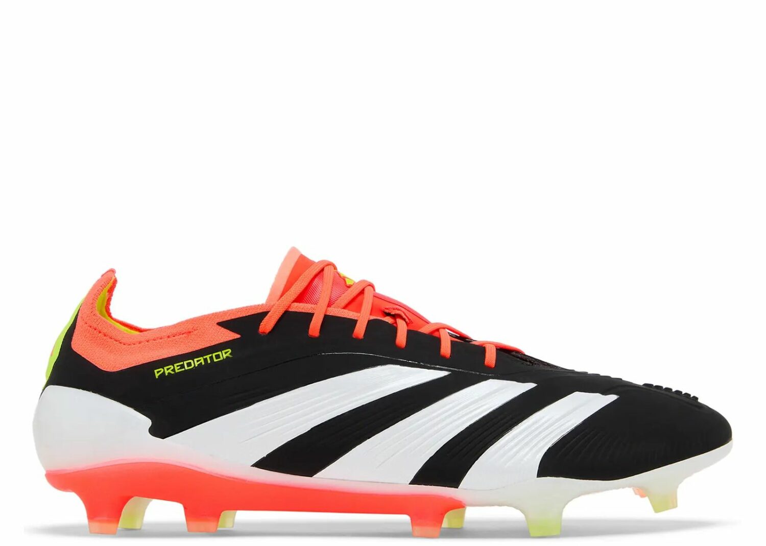 adidas predator elite fg core black cloud white solar red
