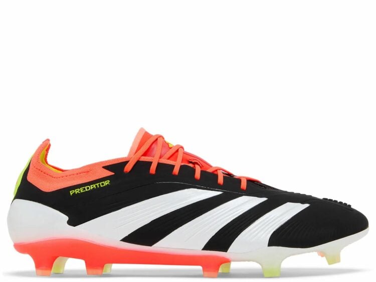 adidas predator elite fg core black cloud white solar red