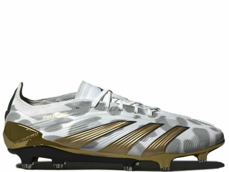 adidas predator elite fg gold metallic leopard