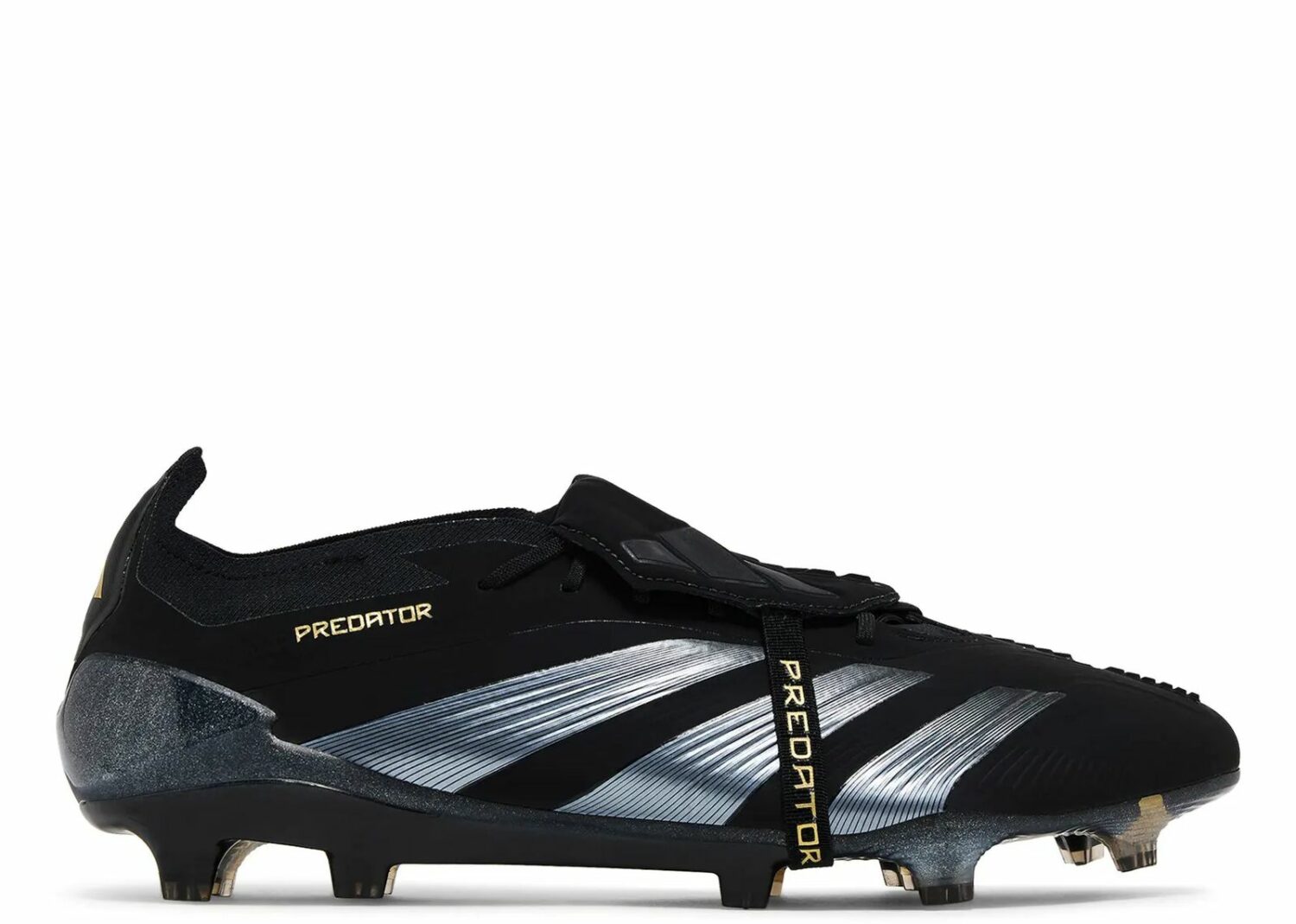 adidas predator elite foldover tongue fg core black carbon gold metallic