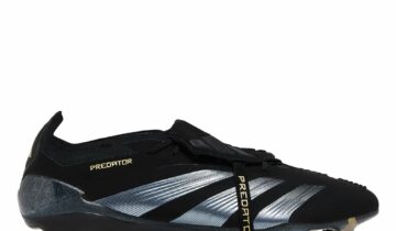adidas Predator Elite Foldover Tongue FG Core Black Carbon Gold Metallic