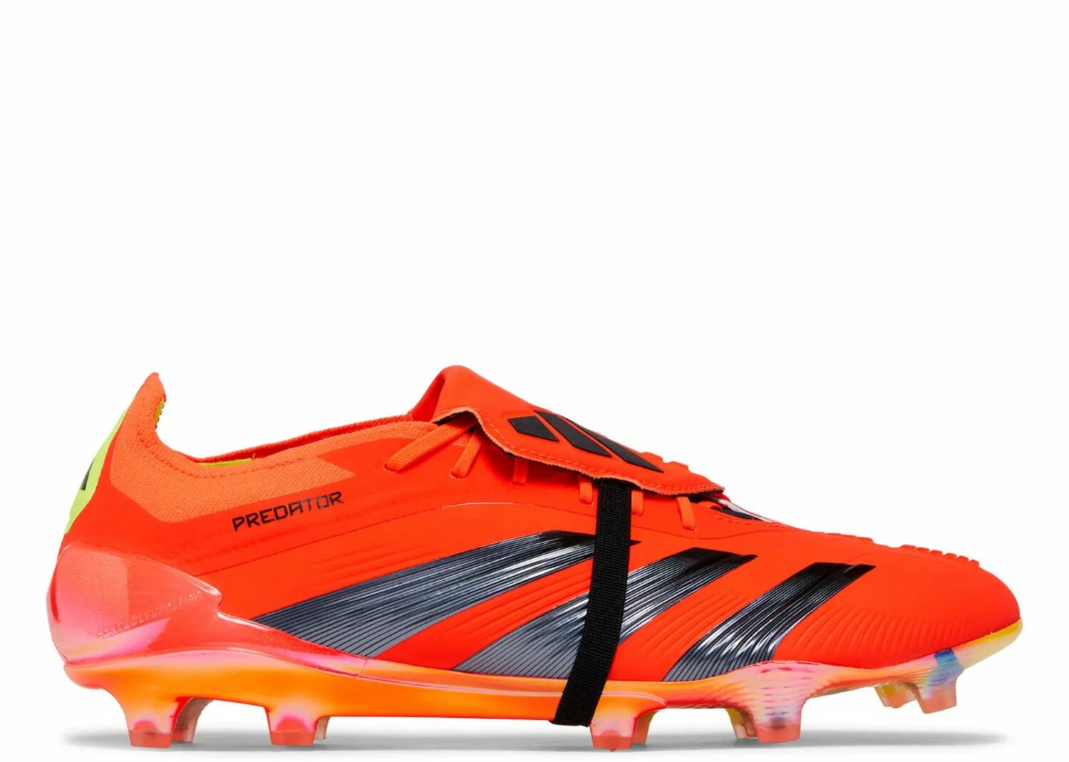 adidas predator elite ft fg solar red core black team solar yellow
