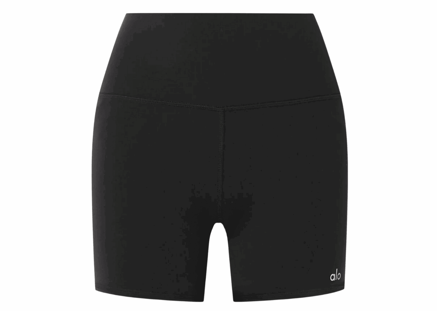alo yoga airbrush 5" stretch cycling shorts black