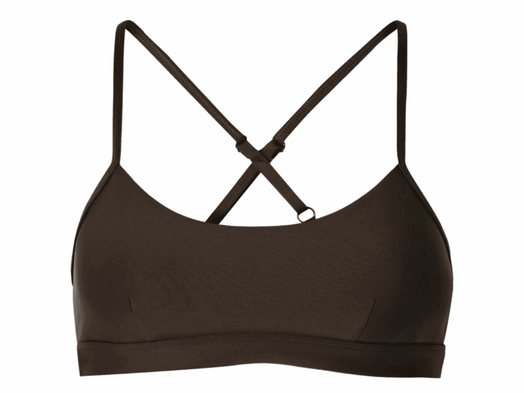 alo yoga airlift intrigue bra espresso