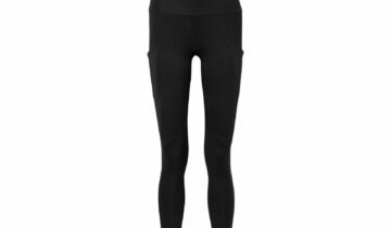Alo Yoga Airlift Ribbed Stretch 7/8 Leggings Black