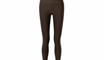 Alo Yoga Cropped Airlift Leggings Brown