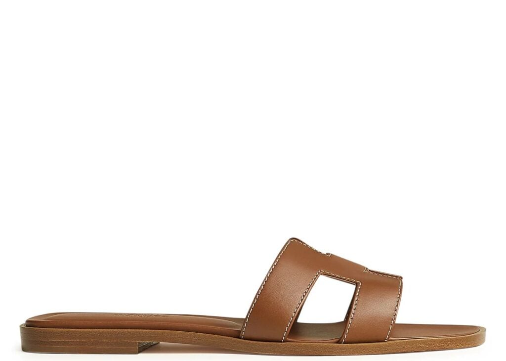 Hermes Oran Sandal Gold Box Calfskin Leather - H021056Z-03340