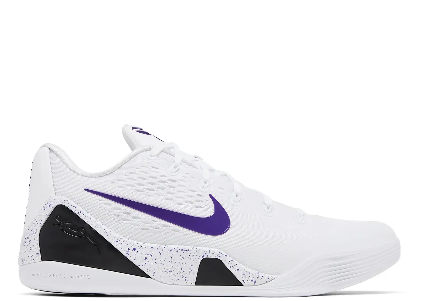 Nike Kobe 9 Elite Low EM Protro White Court Purple