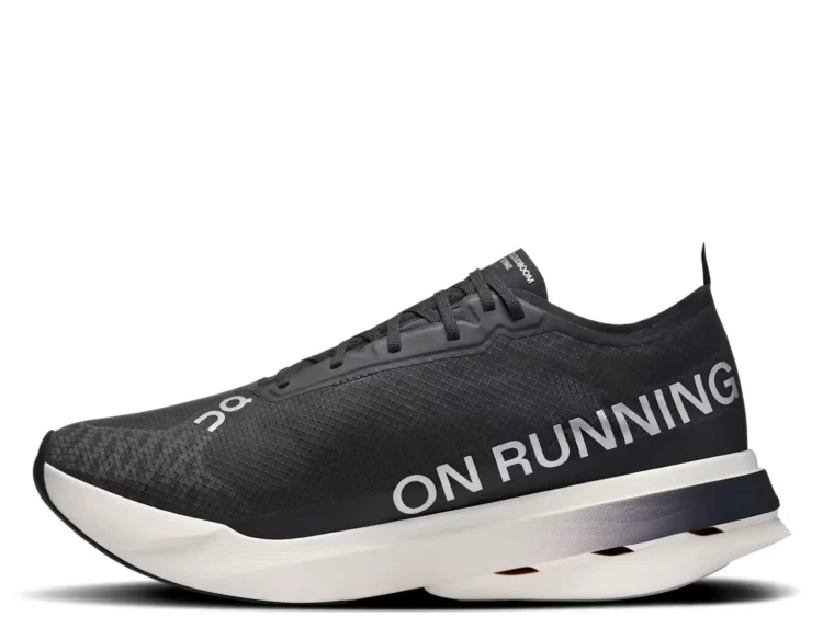 On Running Cloudboom Strike Black White