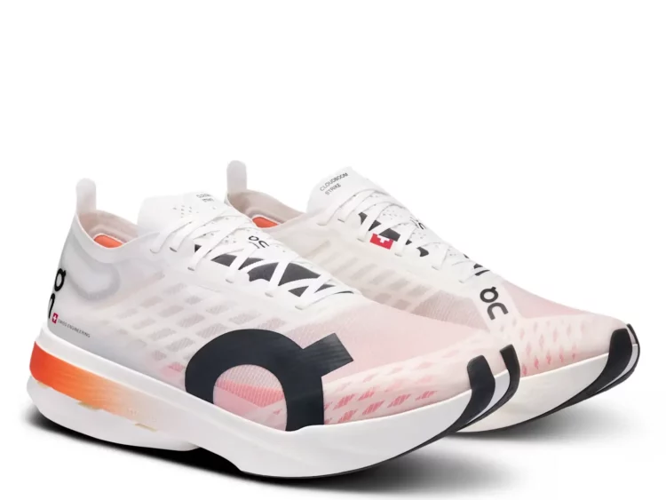 On Running Cloudboom Strike White Black