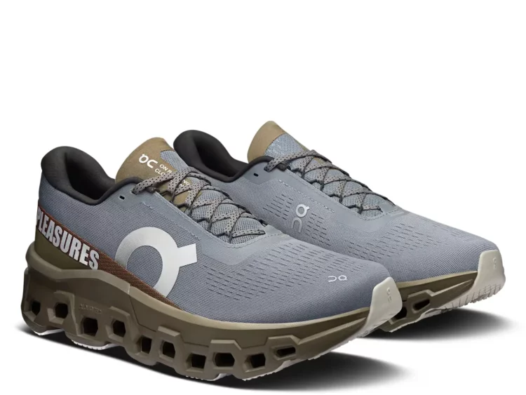 On Running Cloudmonster 2 PLEASURES x The Loop Mist Olive