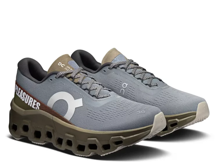 On Running Cloudmonster 2 PLEASURES x The Loop Mist Olive (W)