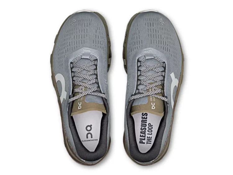 On Running Cloudmonster 2 PLEASURES x The Loop Mist Olive (W)