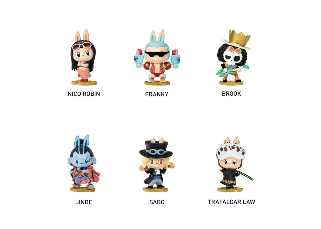 Pop Mart Labubu The Monsters x One Piece Series Single Blind Box