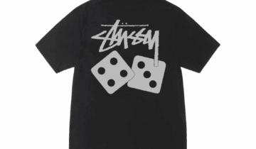 Stussy Dice Tee Pigment Dyed Black