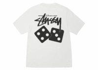 stussy dice tee pigment dyed natural