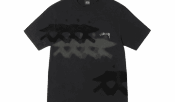Stussy Low Tide Tee Pigment Dyed Black