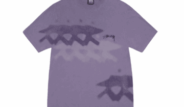 Stussy Low Tide Tee Pigment Dyed Grape