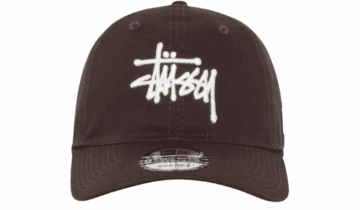Stussy New Era 9TWENTY Basic Strapback Cap Brown